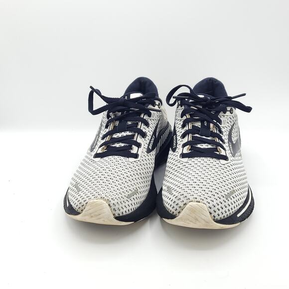 Brooks white black 1203531b135 adrenaline 22 gts running womens size 8 - Picture 7 of 9